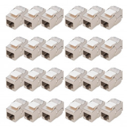 Digitus CAT 6A Keystone Jack, shielded,Re-embedded 24pc