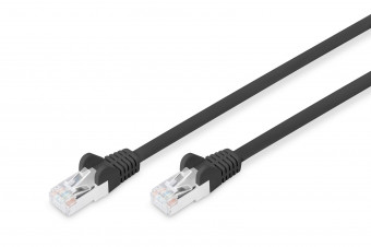 Digitus CAT6 SF-UTP Patch Cable 5m Black