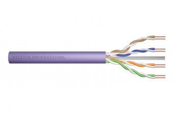 Digitus CAT6 U-UTP Installation cable 305m Purple