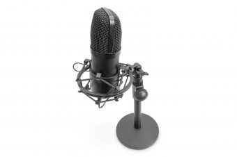 Digitus DA-20300 USB Condenser Microphone Studio Black