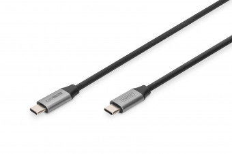 Digitus DB-300220-005-S USB-3.0 Gen.1 USB Type-C connection cable 0,5m Black