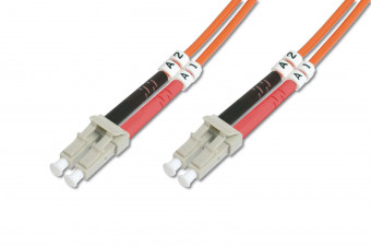 Digitus FO patch cord, duplex, LC to LC