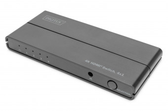 Digitus DS-45329 4K HDMI Switch 4x1 Black