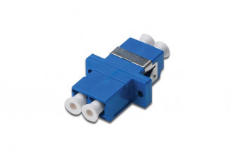 Digitus FO coupler, duplex, LC to LC, SM, color blue, OS2