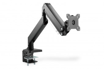 Digitus Universal Single Monitor Mount with Gas Spring and Clamp Mount 15-35