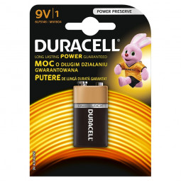 Duracell 9V Alkáli Elem 1db/csomag