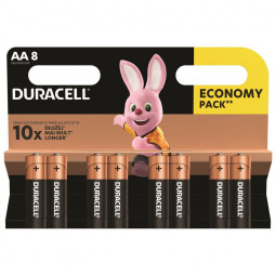 Duracell AA Alkáli Elem 8db/csomag