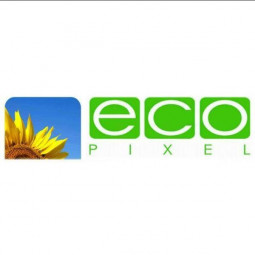 Ecopixel Epson T01C4 utángyártott Yellow tintapatron