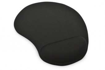 Ednet Mouse Pad with wrist rest Black