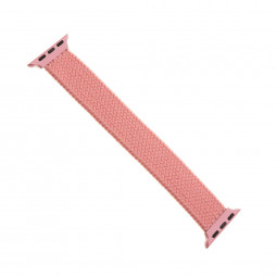 FIXED Elastic nylon strap Nylon Strap for Apple Watch 38/40mm, size L, pink