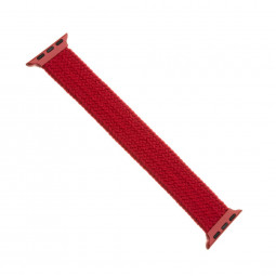 FIXED Elastic nylon strap Nylon Strap for Apple Watch 38/40mm, size XL, red