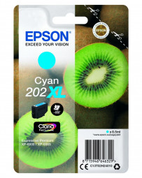 Epson T02H2 (202XL) Cyan tintapatron