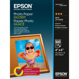 Epson Photo Paper Glossy 10x15cm 500 lap