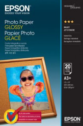 Epson Photo Paper Glossy A3+ 20 lap