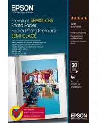 Epson Premium Semigloss 250g A4 20db Félfényes Fotópapír