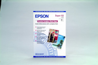 Epson Premium Semigloss Photo Paper, DIN A3+, 251g/m?, 20 Sheet