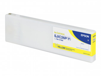 Epson SJIC26P Yellow tintapatron