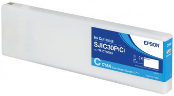 Epson SJIC30P(C) C7500g Cyan tintapatron