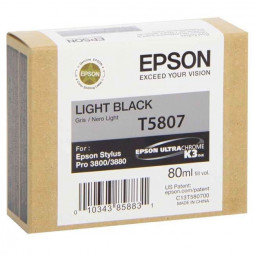 Epson T5807 Light Black tintapatron