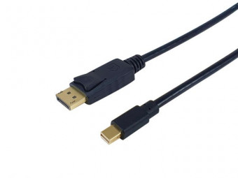 EQuip MiniDisplayPort to DisplayPort 4K/60Hz cable 2m Black