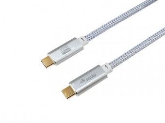 EQuip USB-C 3.2 Gen2 to USB-C 100W cable 2m White