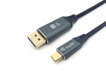 EQuip USB-C to DisplayPort 8K/60Hz cable 2m Black