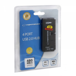 Esperanza 4-portos USB2.0 HUB