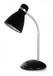 Esperanza Alkes E27 Desk Lamp Black