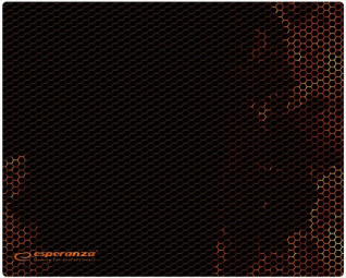 Esperanza Flame Midi Gaming Egérpad Black/Orange