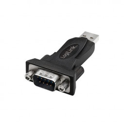 Esperanza USB-A to RS232 male/male adapter Black