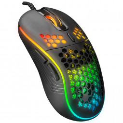 Everest SM-G66 X-HOLE RGB Gaming Optical Mouse Black