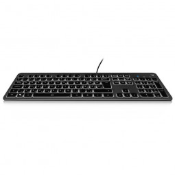 Ewent EW3267 Wired Keyboard with backlight Black HU