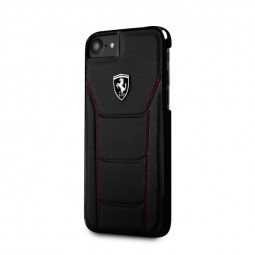 Ferrari by Logic3 Heritage 488 iPhone 8 Plus Leather case Black