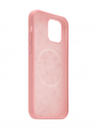 FIXED MagFlow back cover with Magsafe support for Apple iPhone 12 mini, pink
