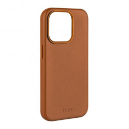 FIXED MagLeather for Apple iPhone 15, brown