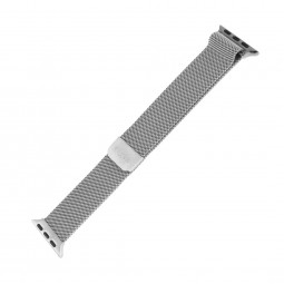 FIXED Mesh Strap for Apple Watch 38mm/Watch 40mm Silver