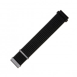 FIXED Nylon Strap for Smartwatch 22mm wide Black