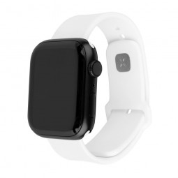 FIXED Silicone Sporty Strap Set for Apple Watch 38/40/41mm White