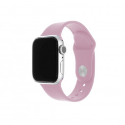 FIXED Silicone Strap Set for Apple Watch 38/40/41 mm, light pink