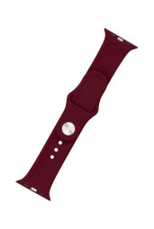 FIXED Silicone Strap Set for Apple Watch 42/44/45/49mm, burgundy red