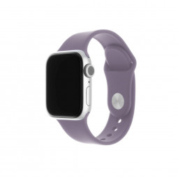 FIXED Silicone Strap Set for Apple Watch 42/44/45 mm, purple