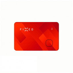 FIXED Smart tracker Tag Card with Find My support Wireless Charging Orange