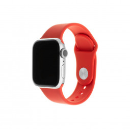 FIXED Silicone strap for Apple Watch 38 mm/40 mm, red