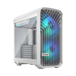 Fractal Design Torrent Compact RGB Tempered Glass White TG clear tint