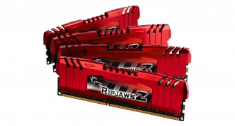 G.SKILL 32GB DDR3 1600MHz Kit(4x8GB) RipjawsZ Red