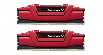 G.SKILL 32GB DDR4 2666Mhz Kit(2x16GB) Ripjaws V Red
