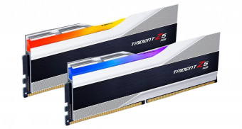 G.SKILL 64GB DDR5 6000MHz Kit(2x32GB) Trident Z5 RGB Silver
