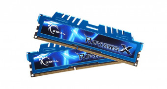 G.SKILL 8GB DDR3 2133MHz Kit(2x4GB) RipjawsX Blue