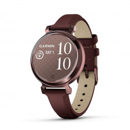 Garmin Lily 2 Classic Dark Bronze with Mulberry Leather Band