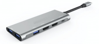 Gembird A-CM-COMBO3-01 USB Type-C 3-in1 Multi-Port Adapter